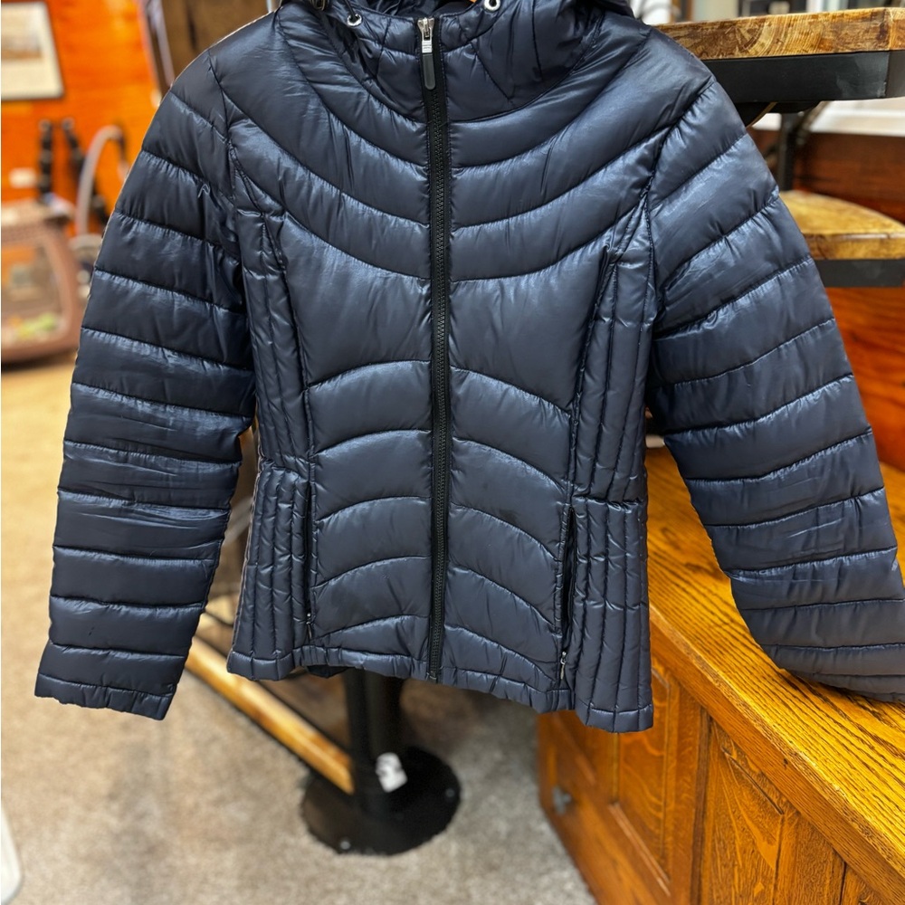Andrew Marc Midnight Blue Puffer Jacket